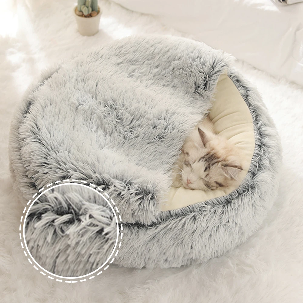 New Style Pet Dog Cat Bed Round Plush Cat Warm Bed House Soft Fluffy Bed For Small Dogs Cats Nest 2 In 1 Cat Warm Sleeping Sofa
New Style Pet Dog Cat Bed Round Plush Cat Warm Bed House Soft Fluffy Bed For Small Dogs Cats Nest 2 In 1 Cat Warm Sleeping Sofa