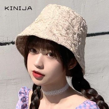 Solid color Bucket Hat women Bob Caps Hip Hop Gorros girls Summer Seersucker Panama Cap Beach Sun Fishing boonie Hat basin hat 
Solid color Bucket Hat women Bob Caps Hip Hop Gorros girls Summer Seersucker Panama Cap Beach Sun Fishing boonie Hat basin hat