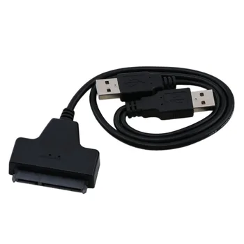 USB2.0 to SATA 22Pin USB2.0 Adapter Cable For 2.5" HDD Laptop Hard Disk Drive SATA Hard Drive Cable Connector 
USB2.0 to SATA 22Pin USB2.0 Adapter Cable For 2.5" HDD Laptop Hard Disk Drive SATA Hard Drive Cable Connector