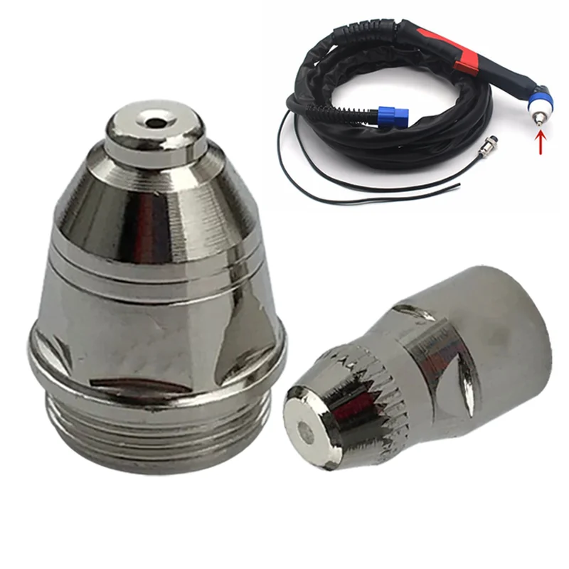 1pc Plasma cutting nozzle P80 Electrode welding consumable contact tip1.1 1.3 1.5 1.7mm hafnium silk Welding Machine Accessories
1pc Plasma cutting nozzle P80 Electrode welding consumable contact tip1.1 1.3 1.5 1.7mm hafnium silk Welding Machine Accessories