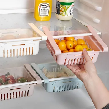 Refrigerator Storage Shelf Internal Layered Partition Plastic Multi-functional Drawer-Type Kitchen Supplies Household Encyclopae 
Refrigerator Storage Shelf Internal Layered Partition Plastic Multi-functional Drawer-Type Kitchen Supplies Household Encyclopae