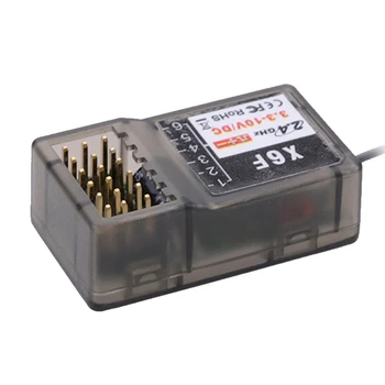 DUMBORC X6F2.4G 6CH Radio Control System Receiver for RC X6 Transmitter RC Car Boat Model Transmitter
DUMBORC X6F2.4G 6CH Radio Control System Receiver for RC X6 Transmitter RC Car Boat Model Transmitter