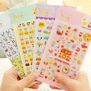 1 Sheet Cartoon Cat Alpaca Rabbit Puffy Adhensive Stickers DIY Stick Label Hand Account Decoration
1 Sheet Cartoon Cat Alpaca Rabbit Puffy Adhensive Stickers DIY Stick Label Hand Account Decoration
