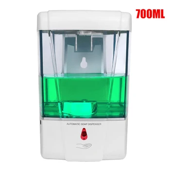 600ml capacity automatic soap dispenser non-contact induction hand sanitizer dispenser wall mounted for bathroom kitchen MU8669
600ml capacity automatic soap dispenser non-contact induction hand sanitizer dispenser wall mounted for bathroom kitchen MU8669