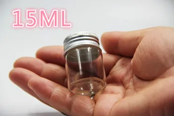50PCS 30*40mm 15ml Glass Bottles Wishing Bottle Empty Sample Storage Jars With Screw Cap Wedding Decoration Bottle Jar
50PCS 30*40mm 15ml Glass Bottles Wishing Bottle Empty Sample Storage Jars With Screw Cap Wedding Decoration Bottle Jar