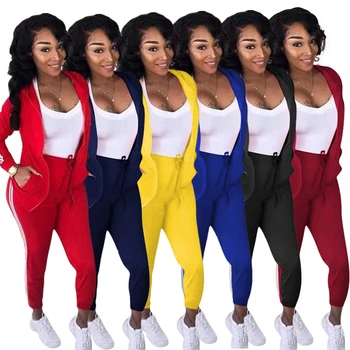 Two Piece Set Women Tracksuit Long Sleeve Zip Up Hooded Sweatshirt Hoodie + Pants Suits Jogging Femme Women Outfit Playsuit
Two Piece Set Women Tracksuit Long Sleeve Zip Up Hooded Sweatshirt Hoodie + Pants Suits Jogging Femme Women Outfit Playsuit