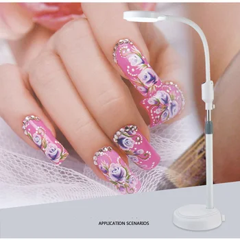 LED Beauty Cold Light Magnifier Lamp Vertical Floor Lamp Nail Art Eyelashes Portable Shadowless Embroidery Lamp
LED Beauty Cold Light Magnifier Lamp Vertical Floor Lamp Nail Art Eyelashes Portable Shadowless Embroidery Lamp