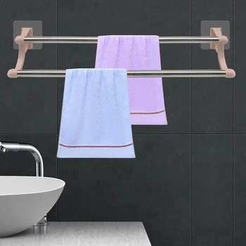 Stainless Steel Double Towel Bar Rotating Towel Rack Bathroom Kitchen Wall-mounted Towel Polished Rack Holder Double Holder
Stainless Steel Double Towel Bar Rotating Towel Rack Bathroom Kitchen Wall-mounted Towel Polished Rack Holder Double Holder