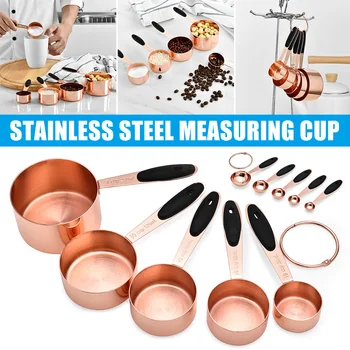 Newest 5pcs Measuring Cup Set Stainless Steel Kitchen Accessories Baking Bartending Measuring Spoon Set
Newest 5pcs Measuring Cup Set Stainless Steel Kitchen Accessories Baking Bartending Measuring Spoon Set