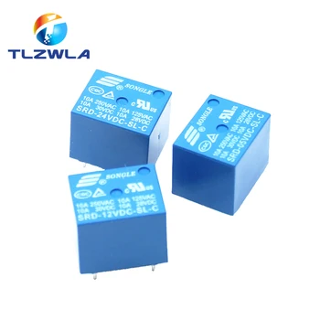 1PCS Relays SRD-05VDC-SL-C SRD-12VDC-SL-C SRD-24VDC-SL-C 05V 12V 24V 10A 250VAC 5PIN T73
1PCS Relays SRD-05VDC-SL-C SRD-12VDC-SL-C SRD-24VDC-SL-C 05V 12V 24V 10A 250VAC 5PIN T73