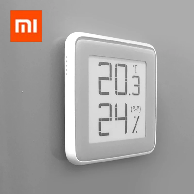 Origina Xiaomi MiaoMiaoCe E-Link INK Screen Display Digital Moisture Meter HighPrecision Thermometer Temperature Humidity Sensor
Origina Xiaomi MiaoMiaoCe E-Link INK Screen Display Digital Moisture Meter HighPrecision Thermometer Temperature Humidity Sensor