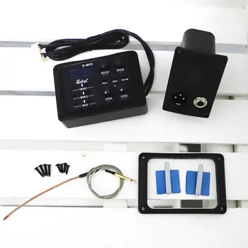 Belcat D-BOX Preamp Pickup 3Bands EQ with Rhythm Box with LCD Chromatic Tuner for Acoustic Guitar Instrument Accessories 
Belcat D-BOX Preamp Pickup 3Bands EQ with Rhythm Box with LCD Chromatic Tuner for Acoustic Guitar Instrument Accessories