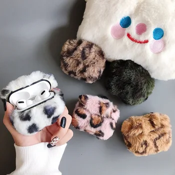 Cute Plush Leopard Cover AirPods Pro Protection Case Elegant Pretty Fashion Popular Ms Headset Box
Cute Plush Leopard Cover AirPods Pro Protection Case Elegant Pretty Fashion Popular Ms Headset Box