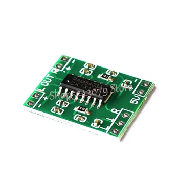 PAM8403 Super Mini Digital Amplifier Board 2 * 3W Class D Digital 2.5V To 5V Power Amplifier Board Efficient
PAM8403 Super Mini Digital Amplifier Board 2 * 3W Class D Digital 2.5V To 5V Power Amplifier Board Efficient