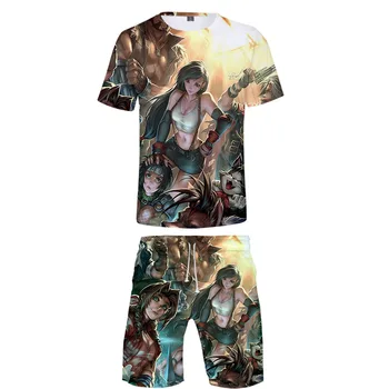 2020 Final Fantasy VII Remake two piece set tshirt and shorts Kpop Fashion new cool tshirt suit for men streetwear
2020 Final Fantasy VII Remake two piece set tshirt and shorts Kpop Fashion new cool tshirt suit for men streetwear