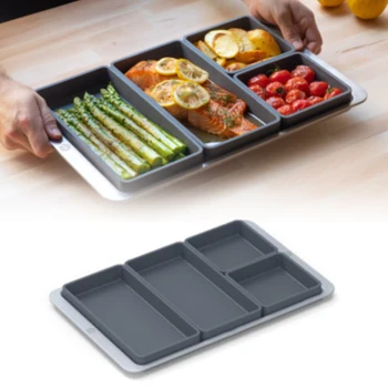 Baking Sheet Set of 4 Nonstick Sheet Pan Set Dishwasher Safe Toaster Oven Pan Tray Replacement Silicone Tray @LS
Baking Sheet Set of 4 Nonstick Sheet Pan Set Dishwasher Safe Toaster Oven Pan Tray Replacement Silicone Tray @LS