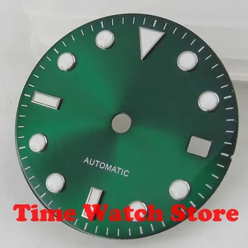 28.5mm no logo super luminous date window Green Watch Dial fit ETA 2824 2836 MIYOTA 8215 821A DG 2813 Movement D101
28.5mm no logo super luminous date window Green Watch Dial fit ETA 2824 2836 MIYOTA 8215 821A DG 2813 Movement D101