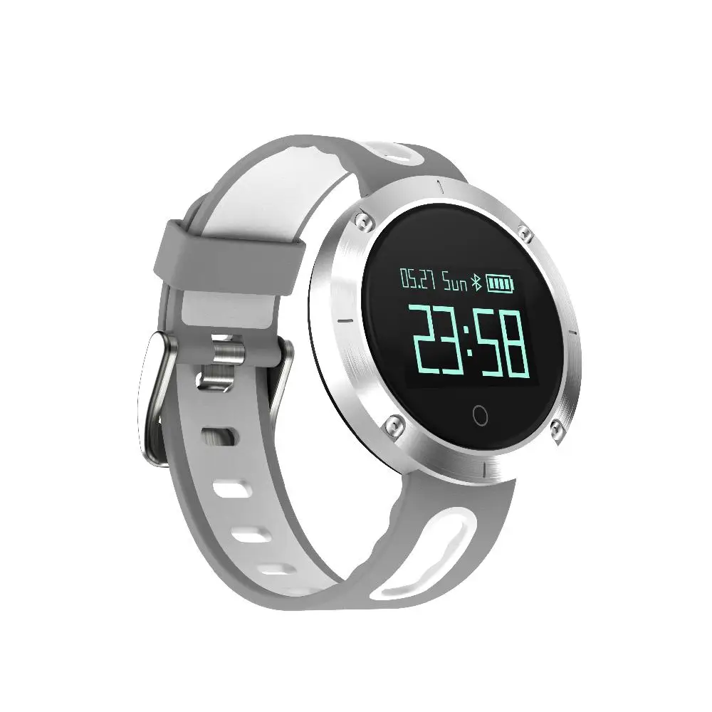 DM58 0.95inch OLED Touch Screen Smart Watch Blood Pressure Heart Rate Monitor Fitness Tracker for Android 4.4+ and IOS 8.0+
DM58 0.95inch OLED Touch Screen Smart Watch Blood Pressure Heart Rate Monitor Fitness Tracker for Android 4.4+ and IOS 8.0+
