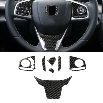 4Pcs Carbon Fiber Inner Steering Wheel Sticker Trim Fit for Honda Civic 10th 2016-19
4Pcs Carbon Fiber Inner Steering Wheel Sticker Trim Fit for Honda Civic 10th 2016-19