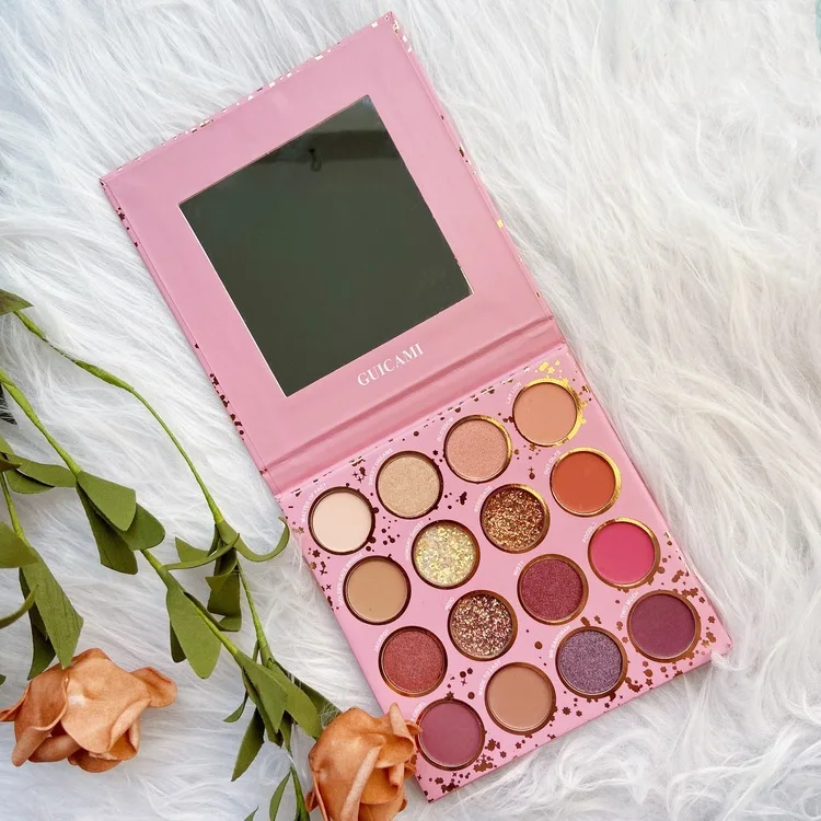 Guicami Brand Shimmer Matte Eyeshadow Makeup Palette 16Colors Holographic Nude Glow Pigment Eye Shadow Long Lasting Cosmetic Set
Guicami Brand Shimmer Matte Eyeshadow Makeup Palette 16Colors Holographic Nude Glow Pigment Eye Shadow Long Lasting Cosmetic Set