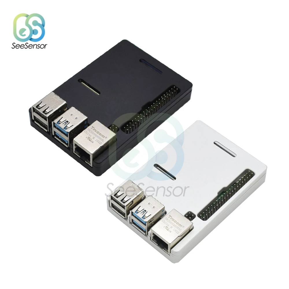 Raspberry Pi 4B Case CNC Aluminum Case Ultra-Thin Metal Box for Raspberry Pi 4 Model B
Raspberry Pi 4B Case CNC Aluminum Case Ultra-Thin Metal Box for Raspberry Pi 4 Model B