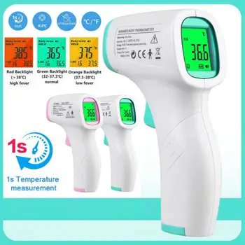 2020 New LCD Digital Non-contact IR Infrared Thermometer Forehead Adult Body Temperature Dropshipping
2020 New LCD Digital Non-contact IR Infrared Thermometer Forehead Adult Body Temperature Dropshipping