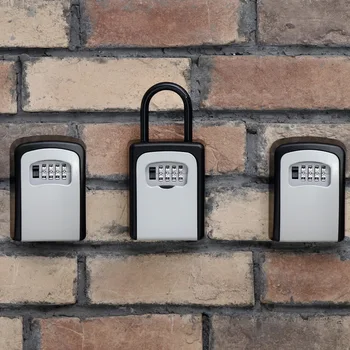 4-Digit Combination Key Storage Lock Box Wall Mounted Lock Box Wall Mounted Security Safe Box Holder Indoor Outdoor
4-Digit Combination Key Storage Lock Box Wall Mounted Lock Box Wall Mounted Security Safe Box Holder Indoor Outdoor