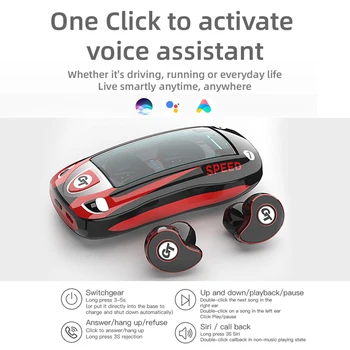 T911 Wireless Binaural 5.0 Stereo Earphone Music Portable Bluetooth Headset with Long-lasting Battery And Charging Compartment 
T911 Wireless Binaural 5.0 Stereo Earphone Music Portable Bluetooth Headset with Long-lasting Battery And Charging Compartment