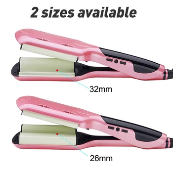Curling Tongs Wand Deep Waver for Beachy Waves Professional Curling Iron Tourmaline Deep Waver Styling Tools Hair Curlers
Curling Tongs Wand Deep Waver for Beachy Waves Professional Curling Iron Tourmaline Deep Waver Styling Tools Hair Curlers