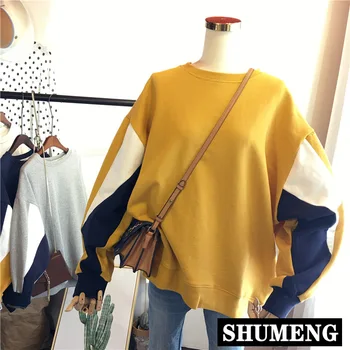 2020 Spring and Autumn New Korean Women's Clothing Terry Cotton Sweatshirt Loose Pullover Hoodies Students Oversized Coats Tops 
2020 Spring and Autumn New Korean Women's Clothing Terry Cotton Sweatshirt Loose Pullover Hoodies Students Oversized Coats Tops