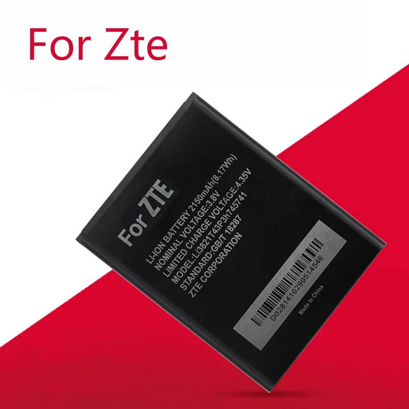 For ZTE Battery Li3712T42P3h634445 Mobile Phone Battery Customization Suitable for L5 Multi-model Lithium Battery
For ZTE Battery Li3712T42P3h634445 Mobile Phone Battery Customization Suitable for L5 Multi-model Lithium Battery