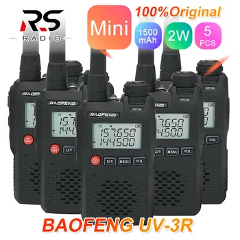 5PCS Baofeng UV-3R mini Baofeng Walkie Talkie Dual Band VHF UHF Portable UV3R Two Way Radio Best Price Ham Hf Transceiver UV 3R
5PCS Baofeng UV-3R mini Baofeng Walkie Talkie Dual Band VHF UHF Portable UV3R Two Way Radio Best Price Ham Hf Transceiver UV 3R