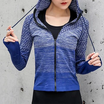Spring Autumn Jackets Fitness Slim Zip Hooded Top Long Sleeve Coat Comfortable Running Coat Lengthen Sleeves Plus Size
Spring Autumn Jackets Fitness Slim Zip Hooded Top Long Sleeve Coat Comfortable Running Coat Lengthen Sleeves Plus Size