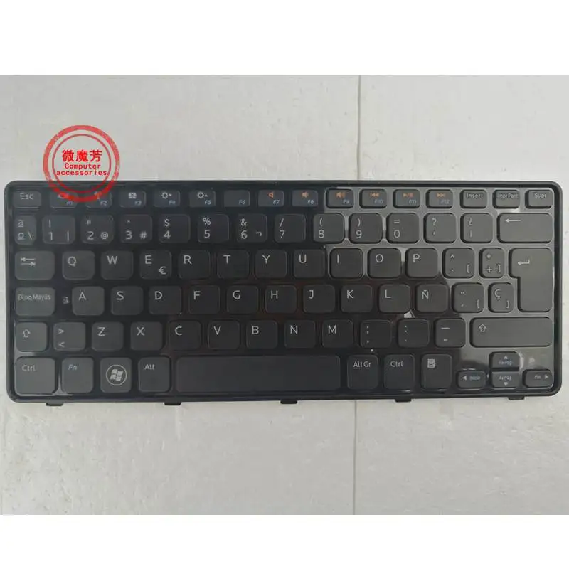 SP Laptop keyboard for DELL Inspiron MINI 1090 1019 V118402AK1 PK130EP2A23 09DTR7 9DTR7 Spanish Without adhesive strip
SP Laptop keyboard for DELL Inspiron MINI 1090 1019 V118402AK1 PK130EP2A23 09DTR7 9DTR7 Spanish Without adhesive strip