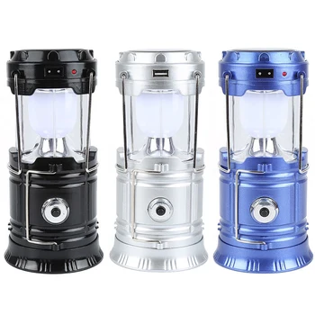 Solar USB Charging Rechargeable Outdoor Camping Tent Lantern Light 6 LED Lamp(USregulations)
Solar USB Charging Rechargeable Outdoor Camping Tent Lantern Light 6 LED Lamp(USregulations)