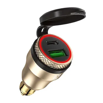 Fast Speed Motorcycle Charger Portable Durable Quick USB Dual Port Plug GPS Power Stable Type C Outdoor Vehicle Accessories 
Fast Speed Motorcycle Charger Portable Durable Quick USB Dual Port Plug GPS Power Stable Type C Outdoor Vehicle Accessories