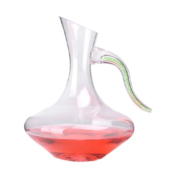 Lead-free crystal with diamond decanter set high-end wine glass wine pourer wine set
Lead-free crystal with diamond decanter set high-end wine glass wine pourer wine set