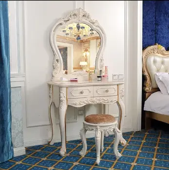 European style dressing table bedroom makeup table multifunctional princess pastoral net red ins French dressing table
European style dressing table bedroom makeup table multifunctional princess pastoral net red ins French dressing table