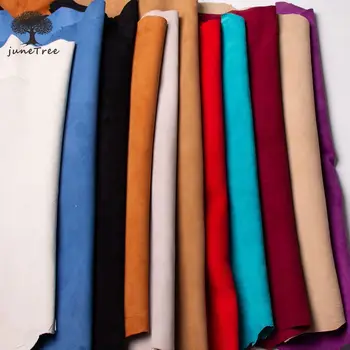 Junetree high quality Sheep skin leather Genuine leather suede face leather soft 0.8mm thick whole skin leather craft
Junetree high quality Sheep skin leather Genuine leather suede face leather soft 0.8mm thick whole skin leather craft
