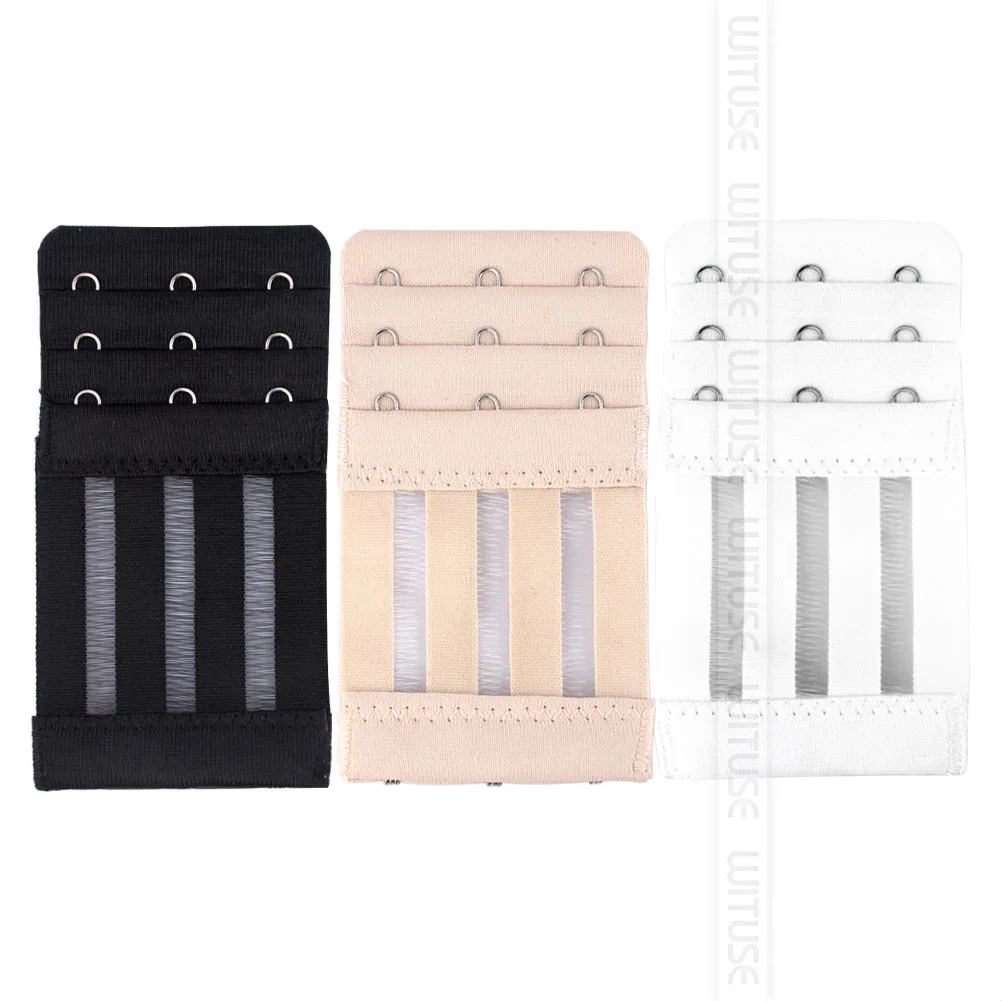 Soft Comfortable 3 Rows 3 Hooks Women Bra Strap Extender Underwear Extension Belt Woman Lengthened Clip Intimates Accessories
Soft Comfortable 3 Rows 3 Hooks Women Bra Strap Extender Underwear Extension Belt Woman Lengthened Clip Intimates Accessories