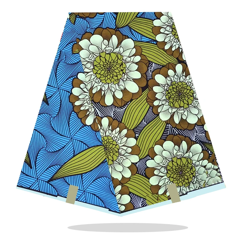 6 Yards High Quality Dress Sewing Material 100%Cotton Fabric Veritable Breathable African Style Wax Prints Fabric RV14-89
6 Yards High Quality Dress Sewing Material 100%Cotton Fabric Veritable Breathable African Style Wax Prints Fabric RV14-89