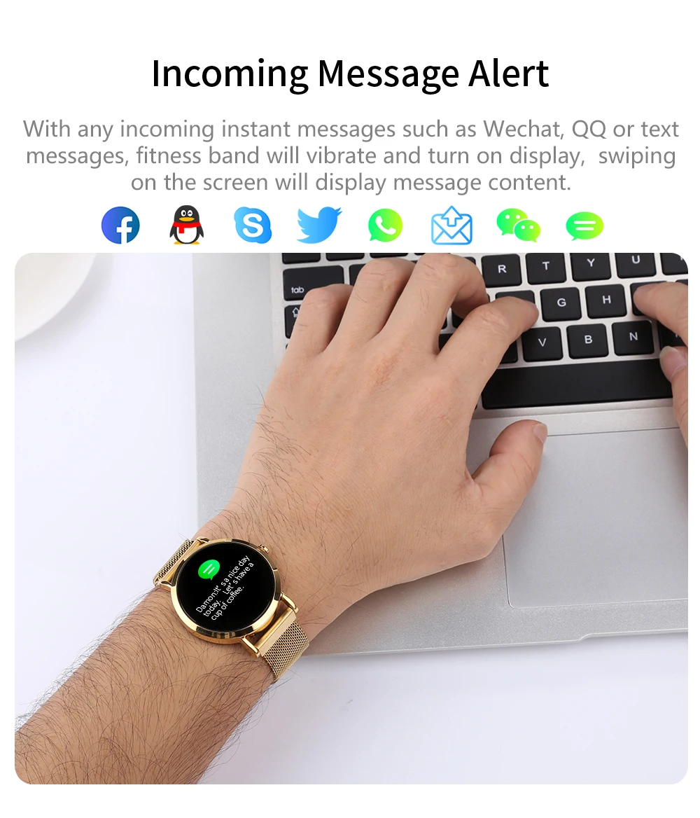Men Smart Watch Waterproof Sport health Watch Activity Fitness Tracker Heart Rate monitor Smartwatch Women Clock for android IOS (5)