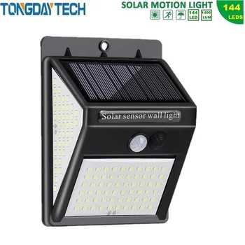 TONGDAYTECH 144 LED Solar Light Outdoor Solar Lamp PIR Motion Sensor Wall Light Solar Powered Garden Light Waterproof IP65
TONGDAYTECH 144 LED Solar Light Outdoor Solar Lamp PIR Motion Sensor Wall Light Solar Powered Garden Light Waterproof IP65