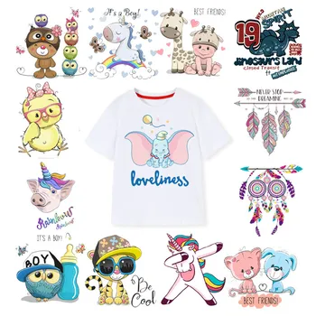 Cute Elephant Unicorn Patches Iron on Bunny Animal Owl Clothing Patch Heat Transfers Applique DIY Boy Girl Clothe Accessories R
Cute Elephant Unicorn Patches Iron on Bunny Animal Owl Clothing Patch Heat Transfers Applique DIY Boy Girl Clothe Accessories R