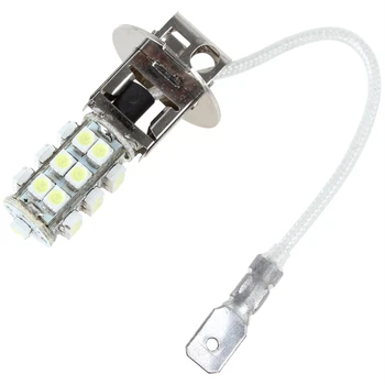 

Car Light H3 12V 2W 25 x SMD LED Super Bright White Light Car Fog Lamp Wholesale Car Fog Light Bulbs Car Light Bulbs