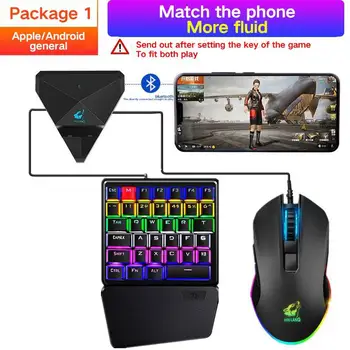 Mobile Gamepad Controller Gaming Keyboard Mouse Converter For Android Ios Phone To PC Bluetooth Adapter
Mobile Gamepad Controller Gaming Keyboard Mouse Converter For Android Ios Phone To PC Bluetooth Adapter