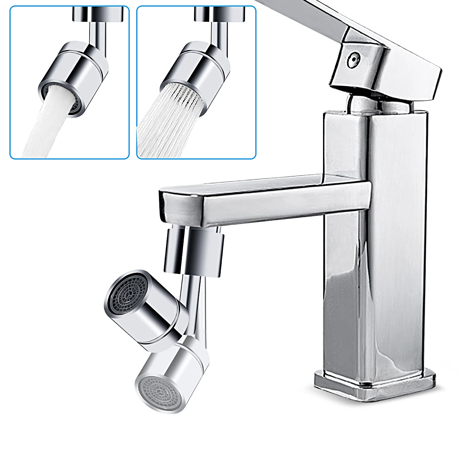 Sink Faucet Aerator 720° Swivel Sink Faucet Aerator Kitchen Bathroom Basin Water Mouth Flowers Prevent Splash Taps Tools
Sink Faucet Aerator 720° Swivel Sink Faucet Aerator Kitchen Bathroom Basin Water Mouth Flowers Prevent Splash Taps Tools