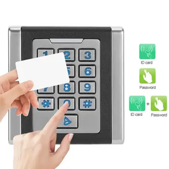 2000 Users DC12V 125KHZ RFID Card Reader IP65 Waterproof Keypad Password Access Controller
2000 Users DC12V 125KHZ RFID Card Reader IP65 Waterproof Keypad Password Access Controller