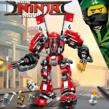 Ninja Battle Machine armor Fire Mech Model Red Robots Flame Building blocks bricks Compatible lepinglys 70615 Educational toy
Ninja Battle Machine armor Fire Mech Model Red Robots Flame Building blocks bricks Compatible lepinglys 70615 Educational toy