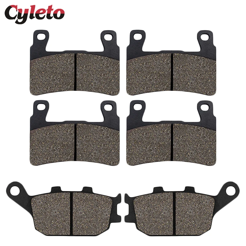 Cyleto мотоциклетные передние и задние тормозные колодки для HONDA CBR 929 RR CBR929RR 929RR 2000 2001